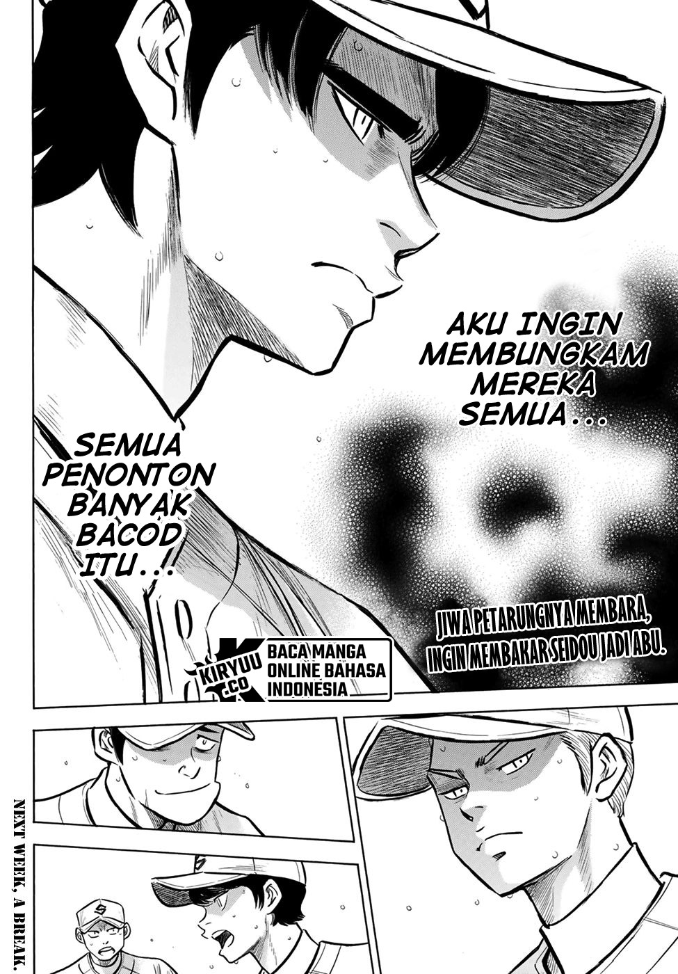 Diamond no Ace Act 2 — Chapter 208, halaman 21