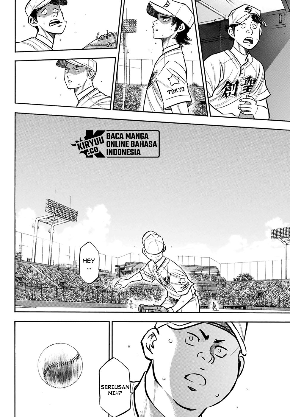 Diamond no Ace Act 2 — Chapter 208, halaman 3