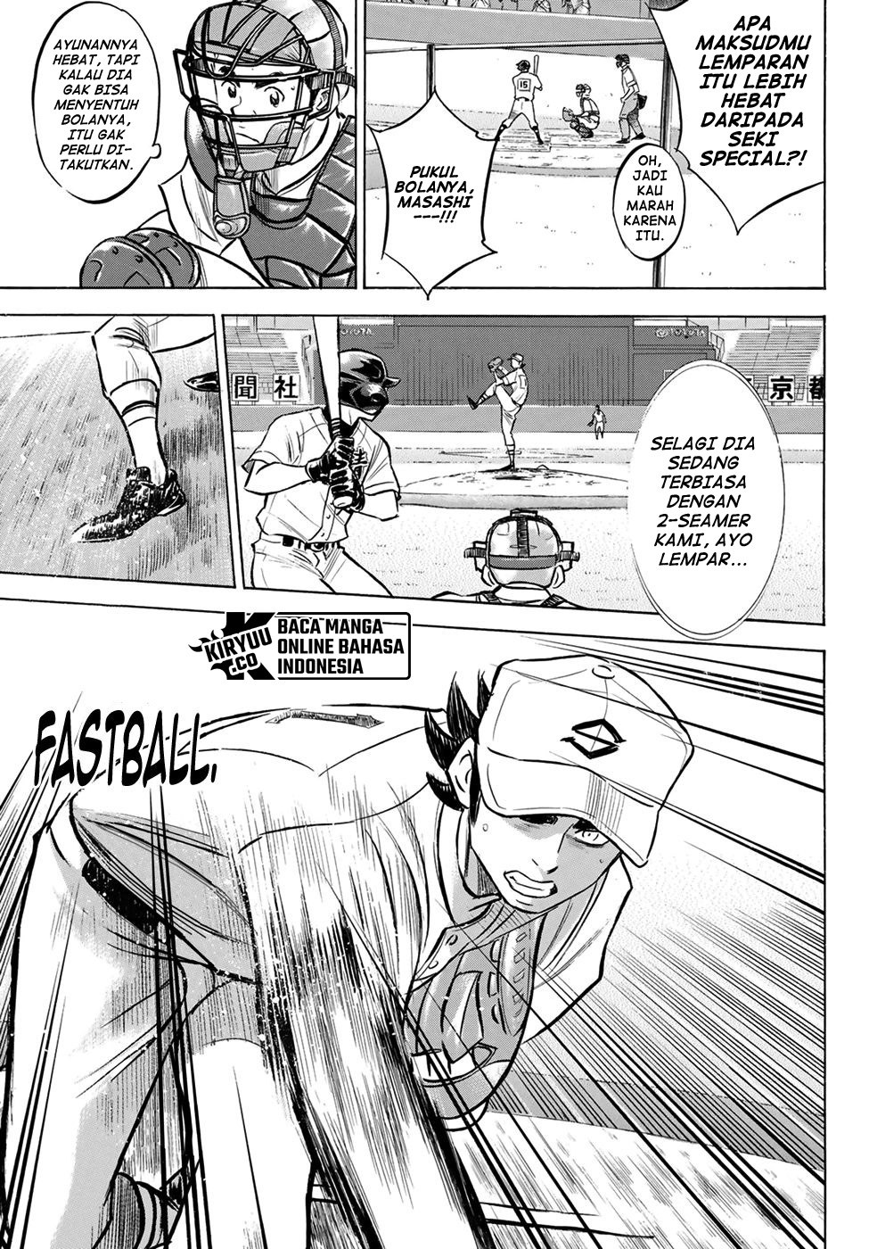 Diamond no Ace Act 2 — Chapter 207, halaman 19