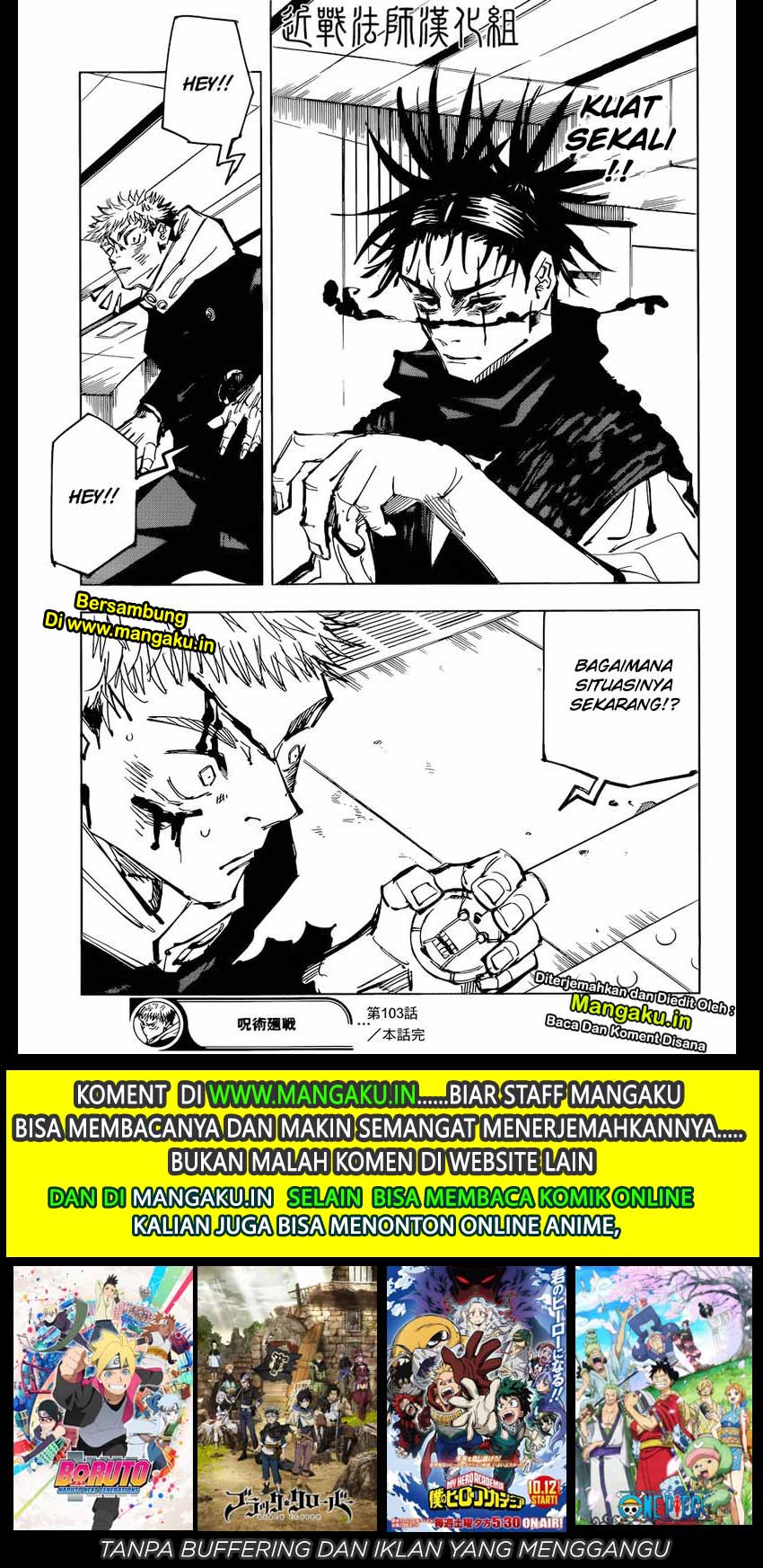 Jujutsu Kaisen — Chapter 103, halaman 20