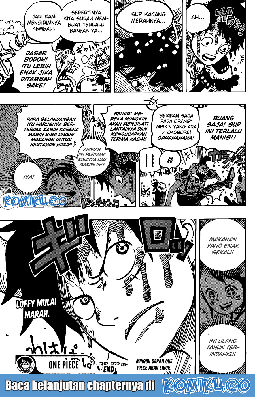 One Piece — Chapter 979, halaman 17