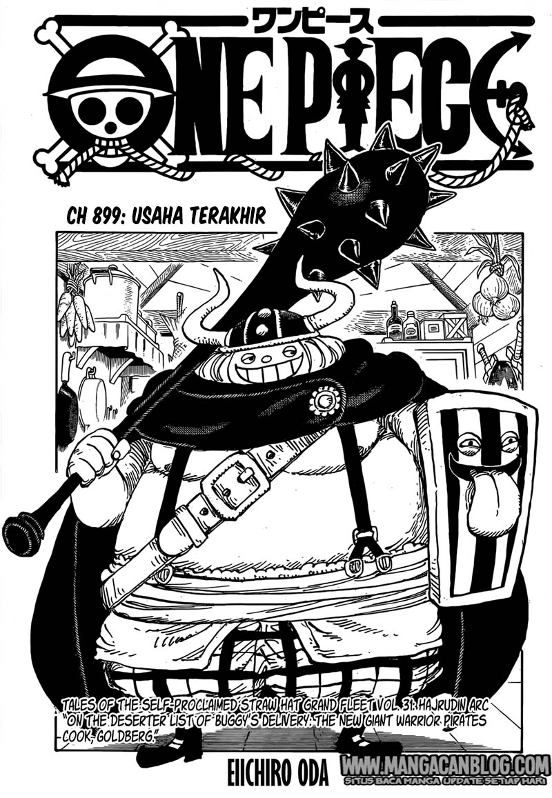 One Piece — Chapter 899, halaman 1