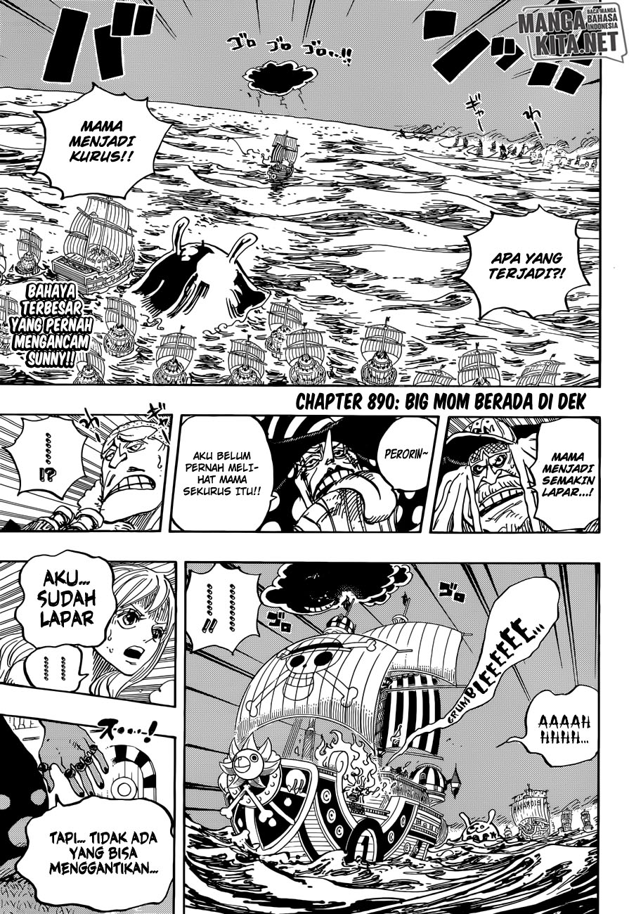 One Piece — Chapter 890, halaman 3