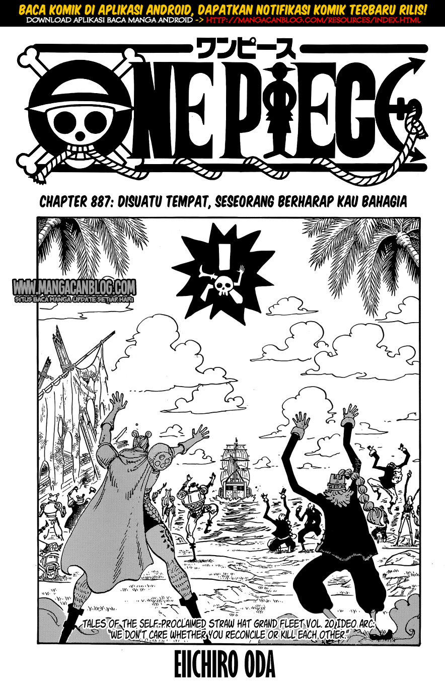 One Piece — Chapter 887, halaman 1