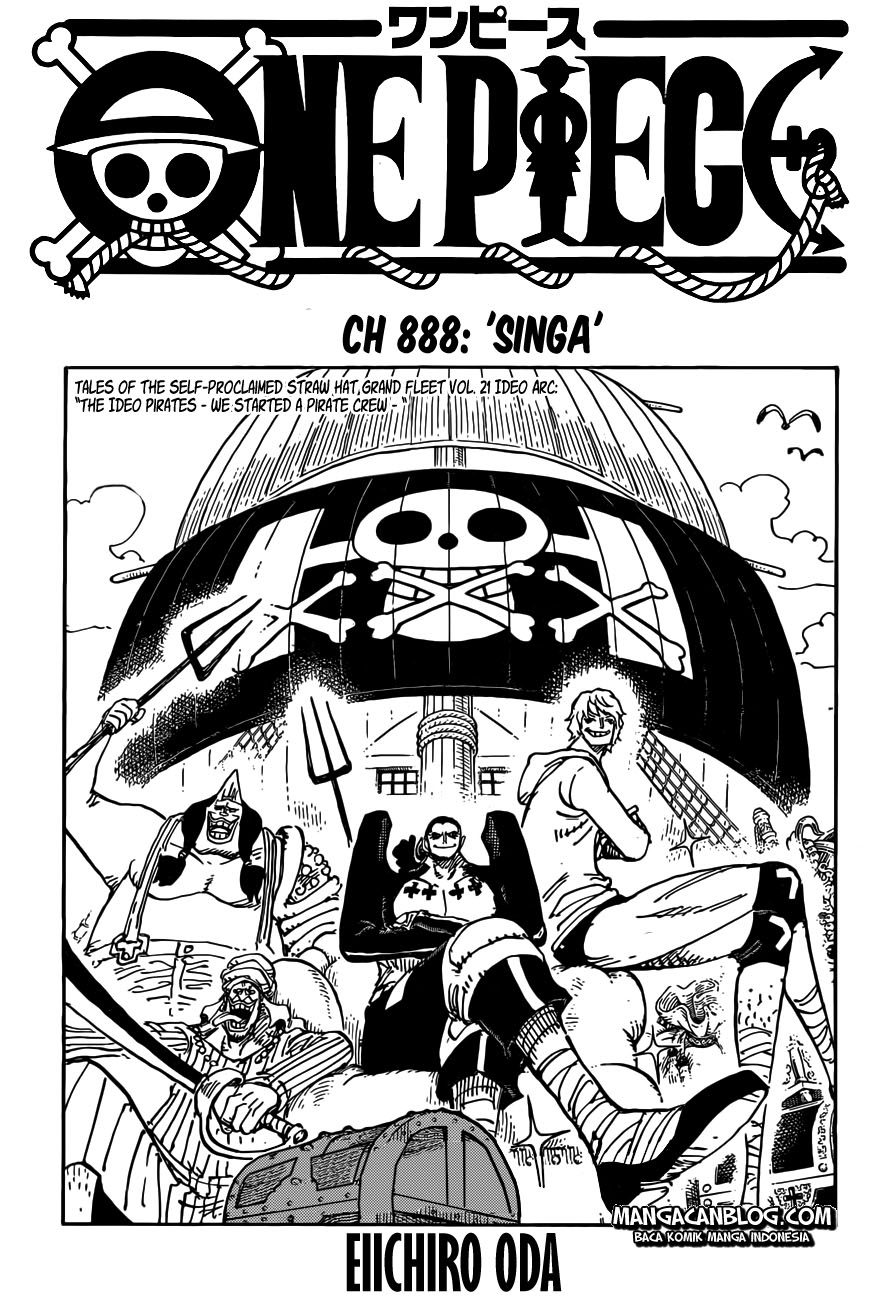 One Piece — Chapter 888, halaman 1