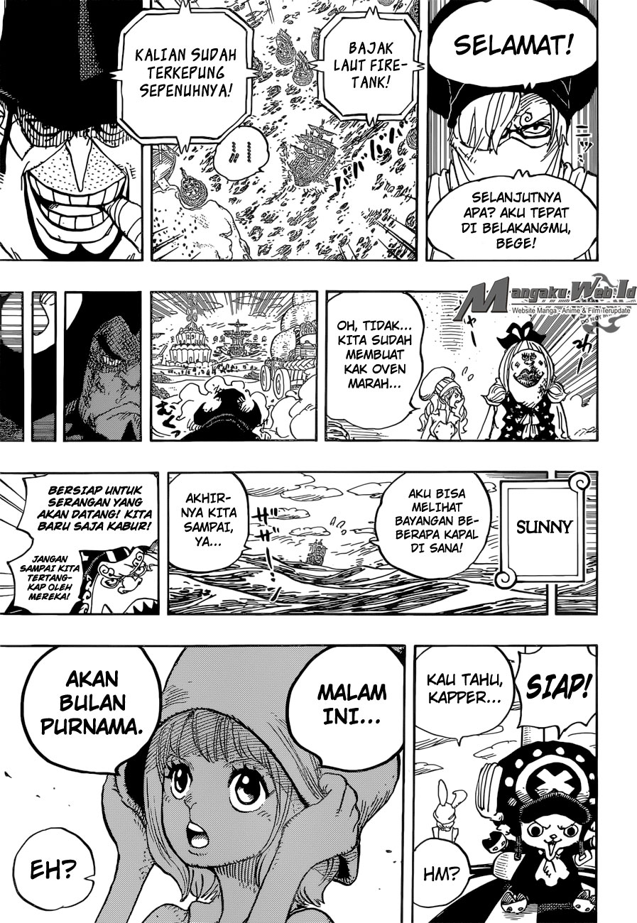 One Piece — Chapter 886, halaman 17