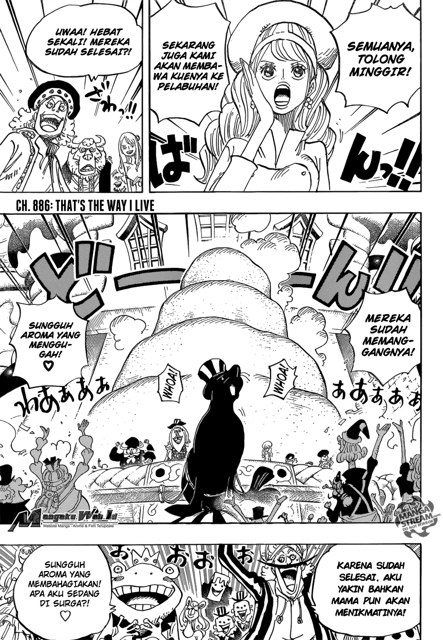 One Piece — Chapter 886, halaman 3
