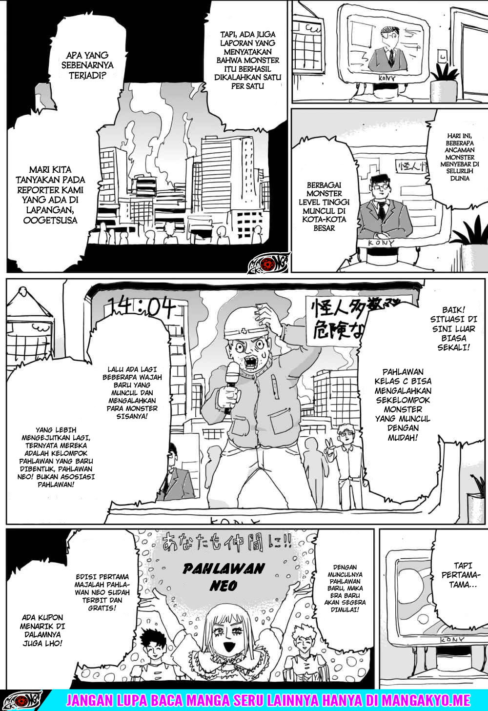 One-Punch Man (ONE) — Chapter 126, halaman 14
