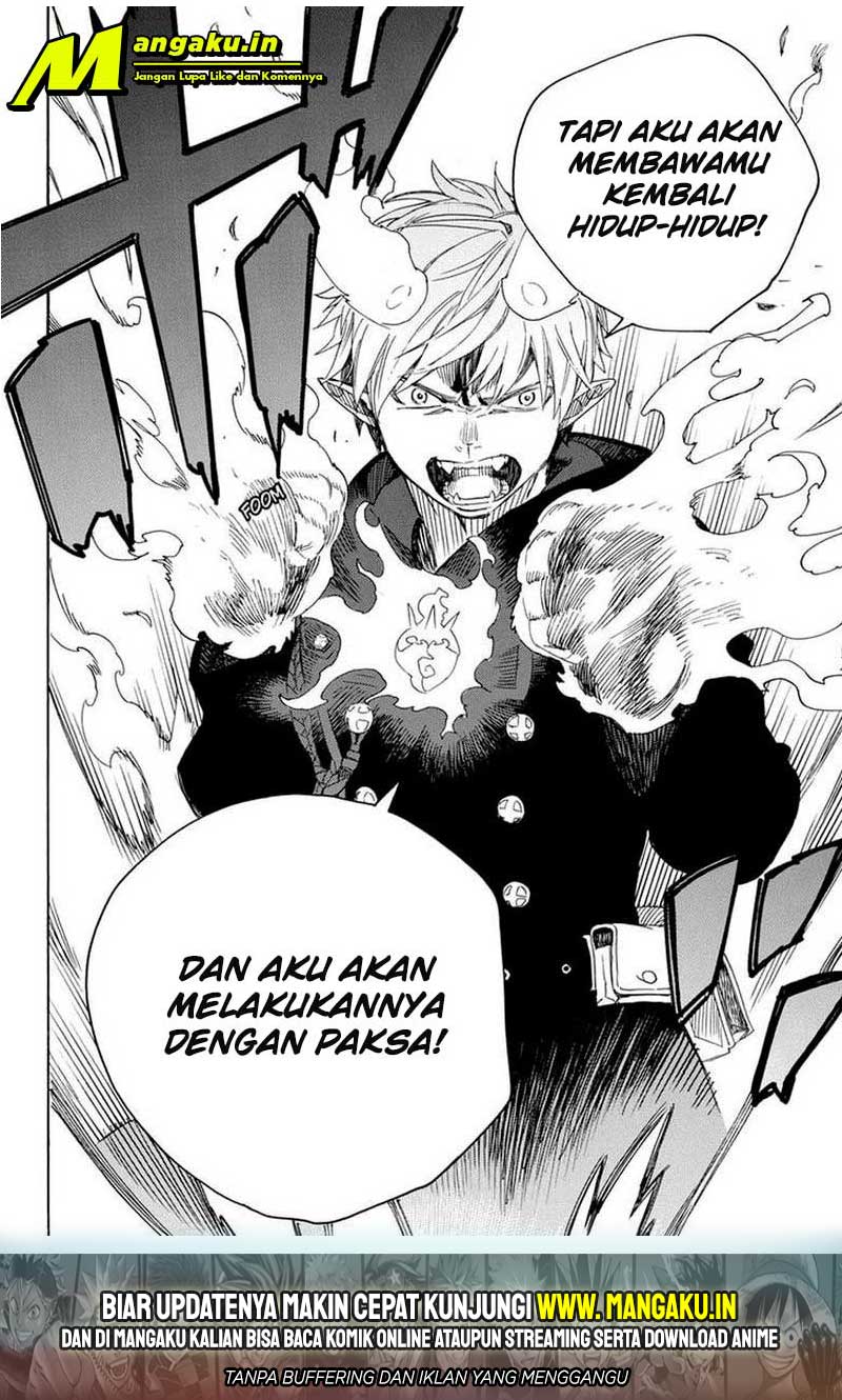 Ao no Exorcist — Chapter 121.2, halaman 14