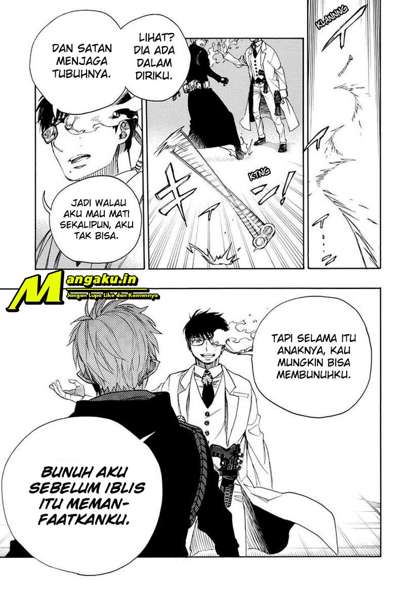 Ao no Exorcist — Chapter 121.2, halaman 8