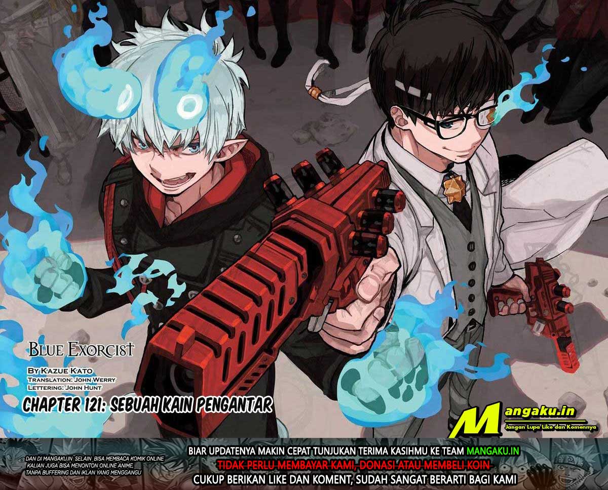 Ao no Exorcist — Chapter 121.1, halaman 2