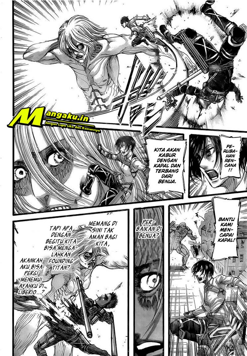 Shingeki no Kyojin — Chapter 129.1, halaman 10