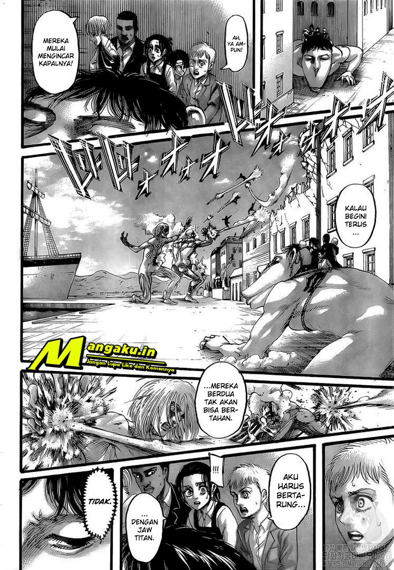 Shingeki no Kyojin — Chapter 129.1, halaman 18