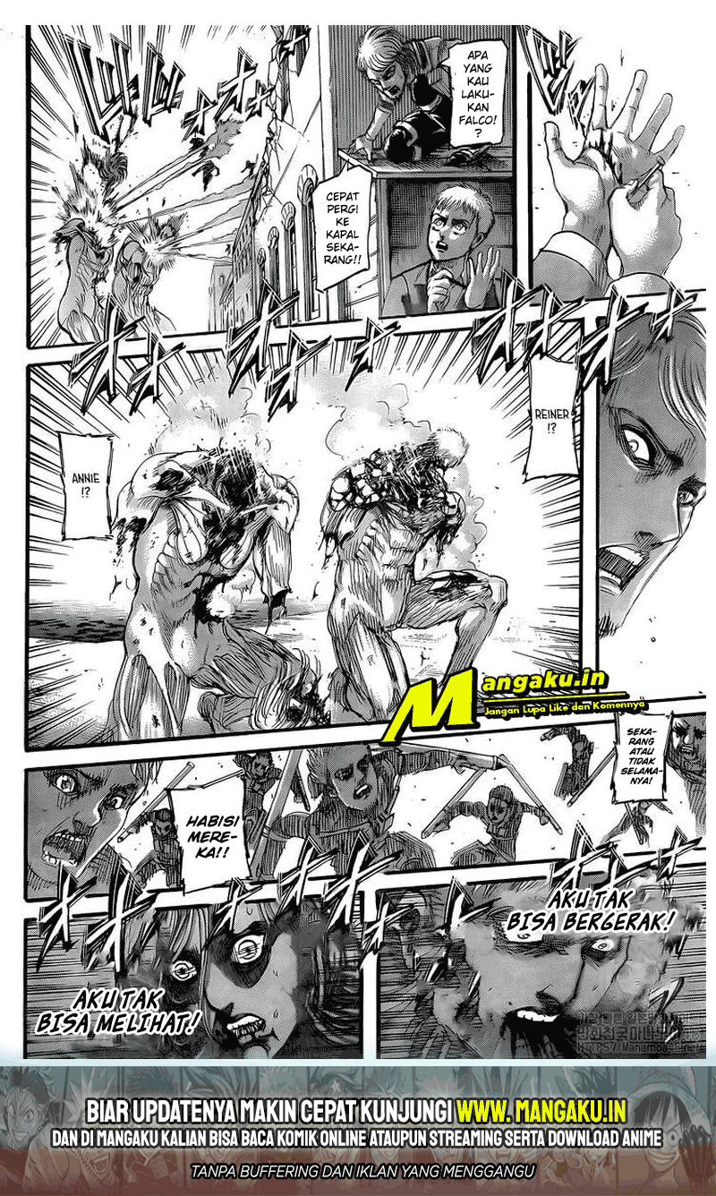 Shingeki no Kyojin — Chapter 129.1, halaman 22