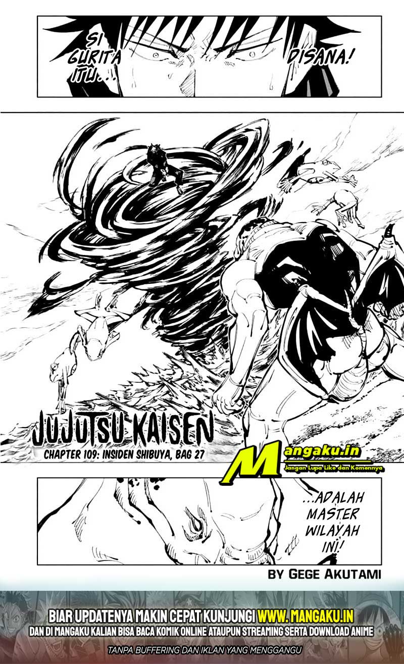 Jujutsu Kaisen — Chapter 109, halaman 2
