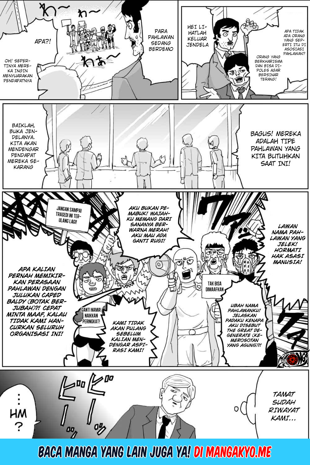 One-Punch Man (ONE) — Chapter 128, halaman 8