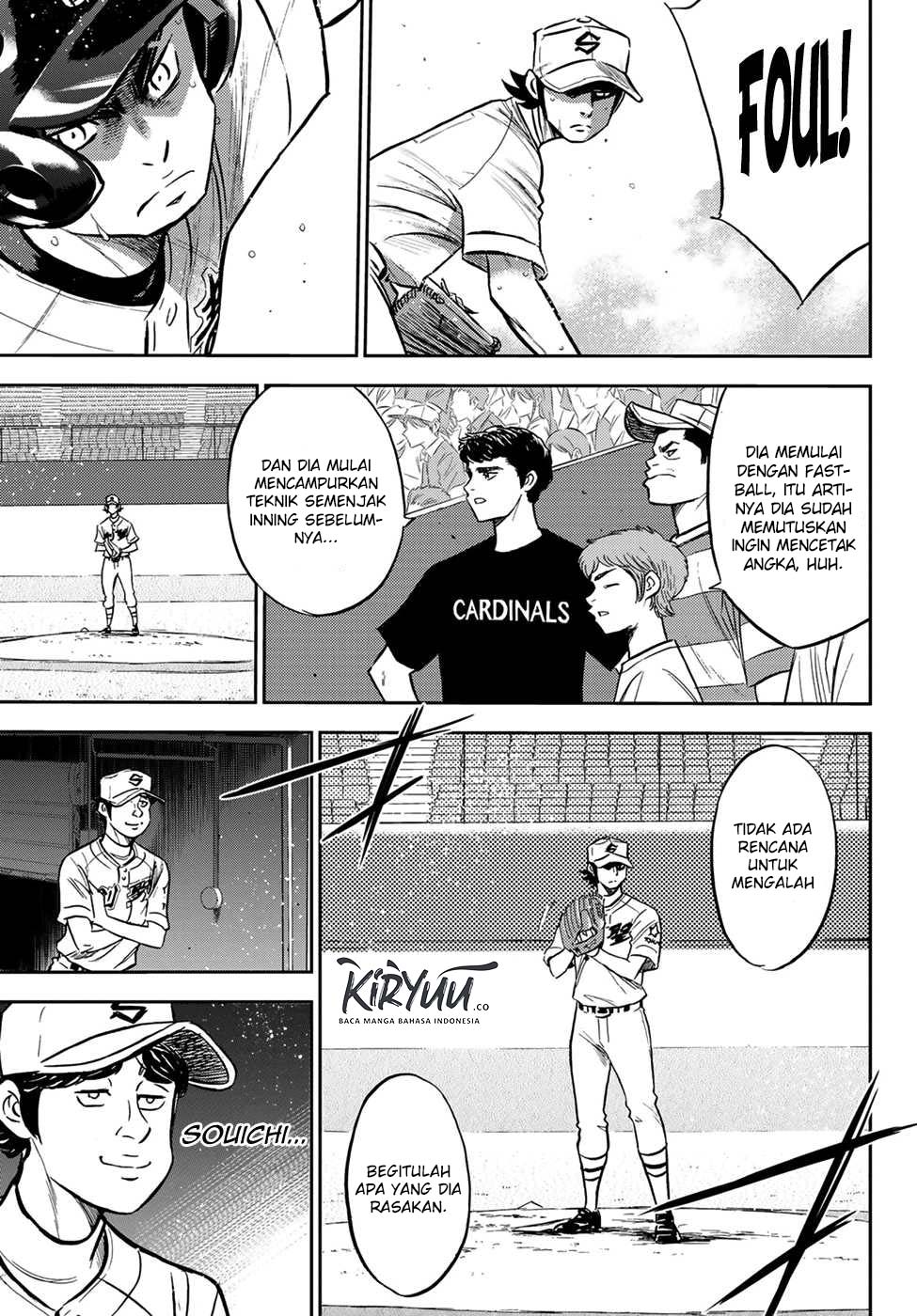 Diamond no Ace Act 2 — Chapter 209, halaman 4