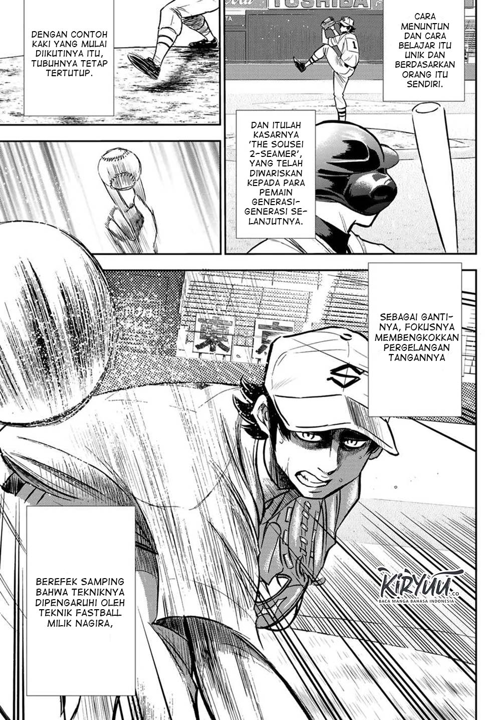 Diamond no Ace Act 2 — Chapter 209, halaman 8