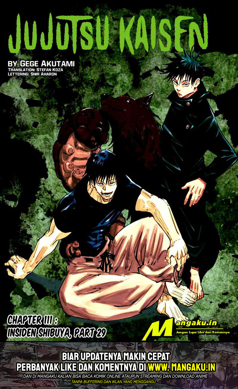 Jujutsu Kaisen — Chapter 111, halaman 2