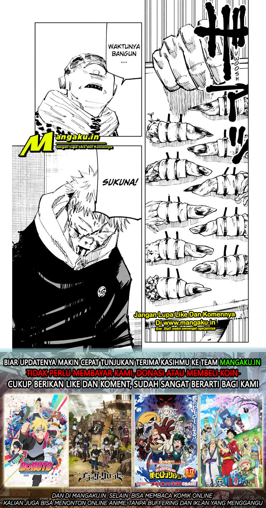 Jujutsu Kaisen — Chapter 111, halaman 22