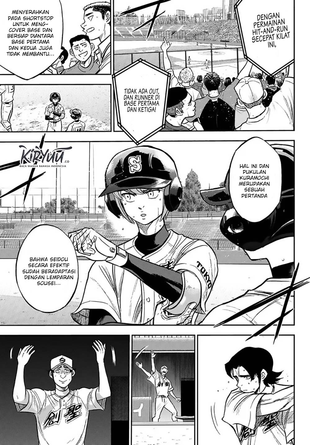 Diamond no Ace Act 2 — Chapter 213, halaman 6