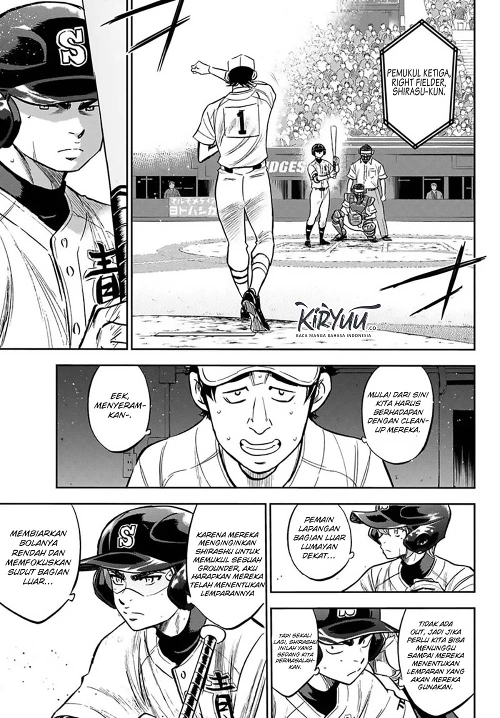 Diamond no Ace Act 2 — Chapter 213, halaman 8