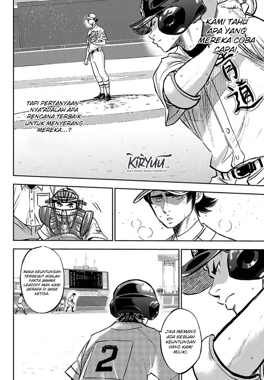 Diamond no Ace Act 2 — Chapter 213, halaman 9