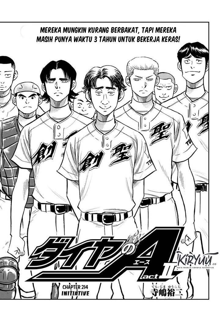 Diamond no Ace Act 2 — Chapter 214, halaman 4