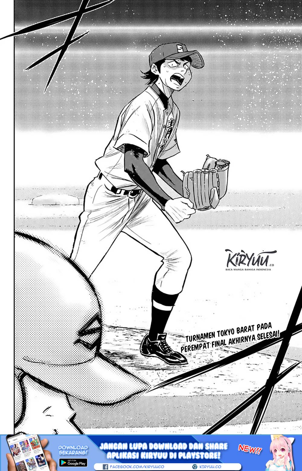 Diamond no Ace Act 2 — Chapter 216, halaman 20