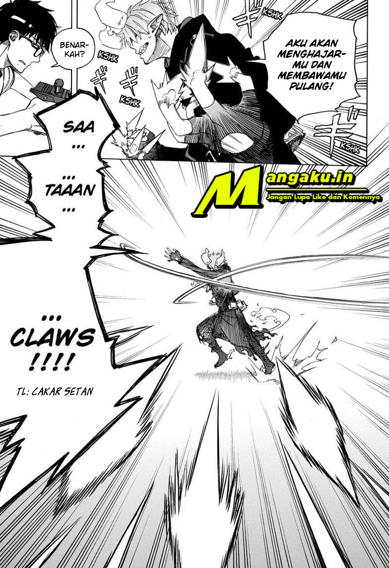 Ao no Exorcist — Chapter 122, halaman 10