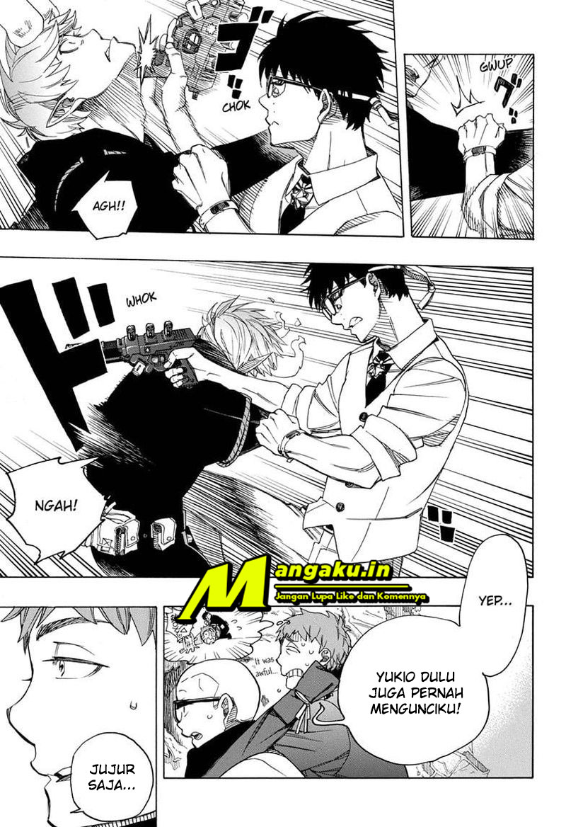 Ao no Exorcist — Chapter 122, halaman 22