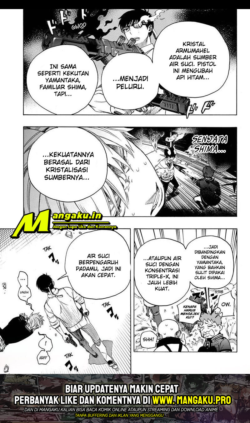 Ao no Exorcist — Chapter 122, halaman 33