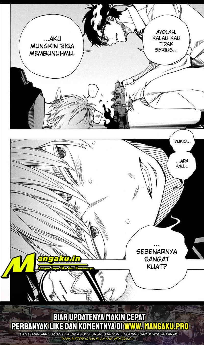 Ao no Exorcist — Chapter 122, halaman 34