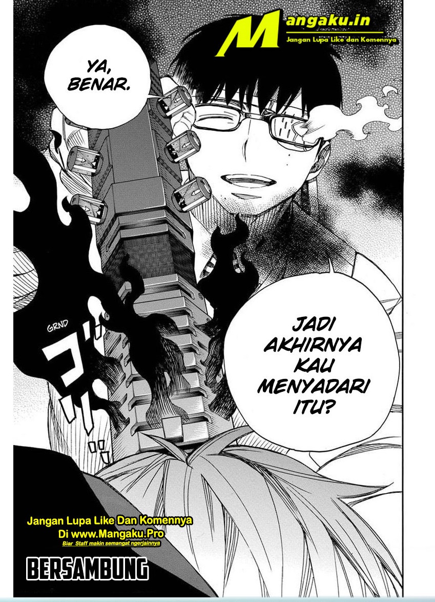 Ao no Exorcist — Chapter 122, halaman 35