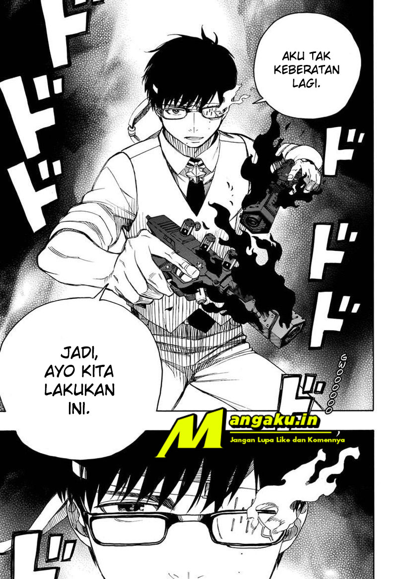 Ao no Exorcist — Chapter 122, halaman 8