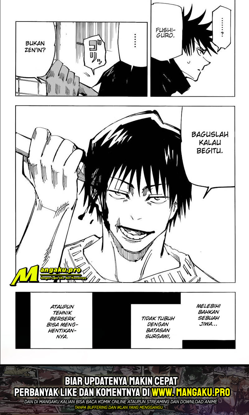Jujutsu Kaisen — Chapter 113, halaman 18