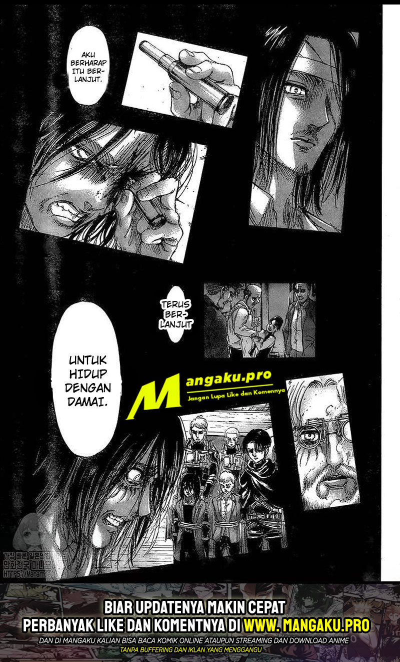 Shingeki no Kyojin — Chapter 130.1, halaman 18