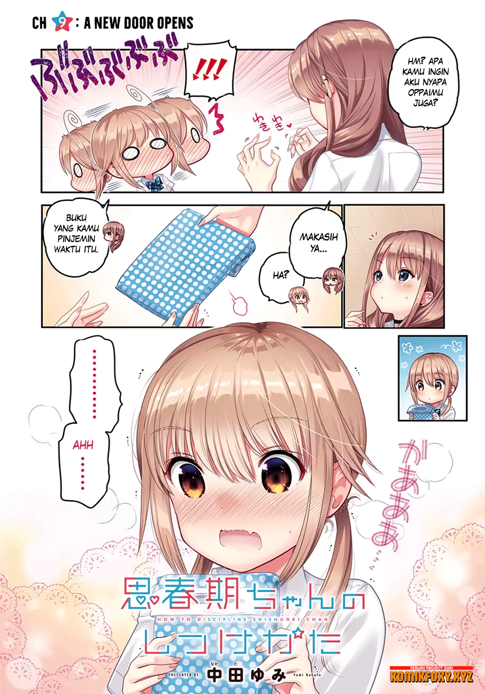 Shishunki-chan no Shitsukekata — Chapter 9, halaman 2