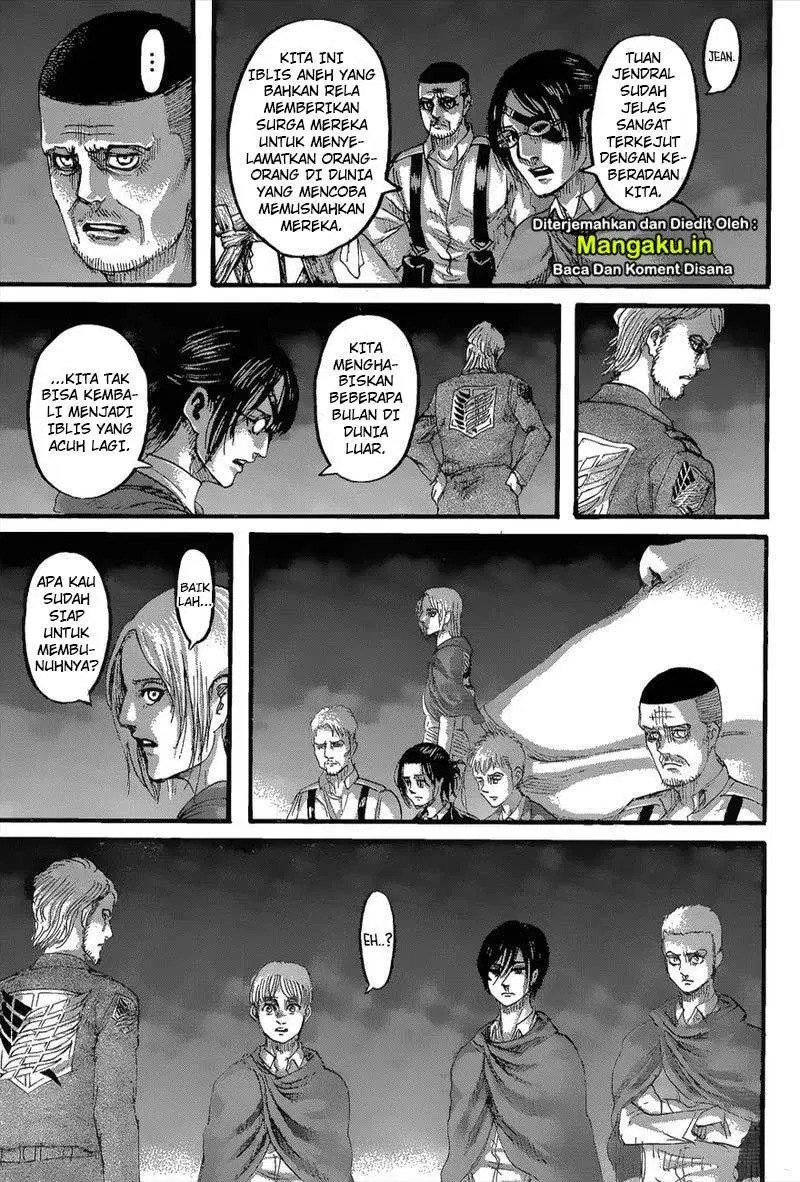 Shingeki no Kyojin — Chapter 127.1, halaman 15