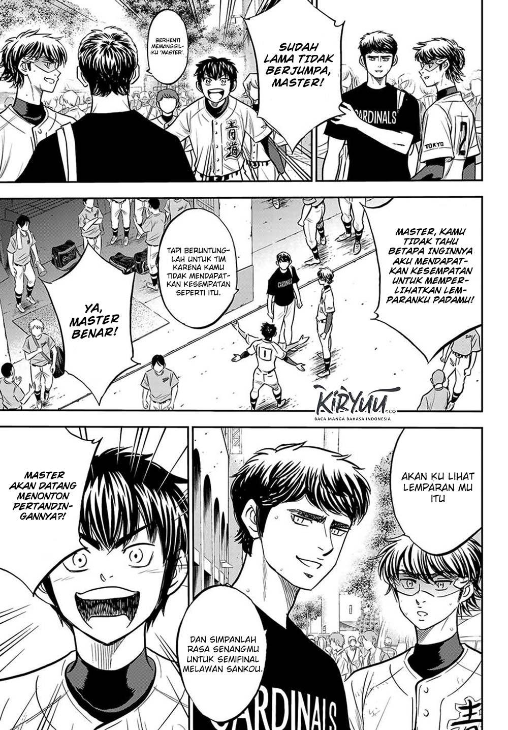 Diamond no Ace Act 2 — Chapter 217, halaman 13