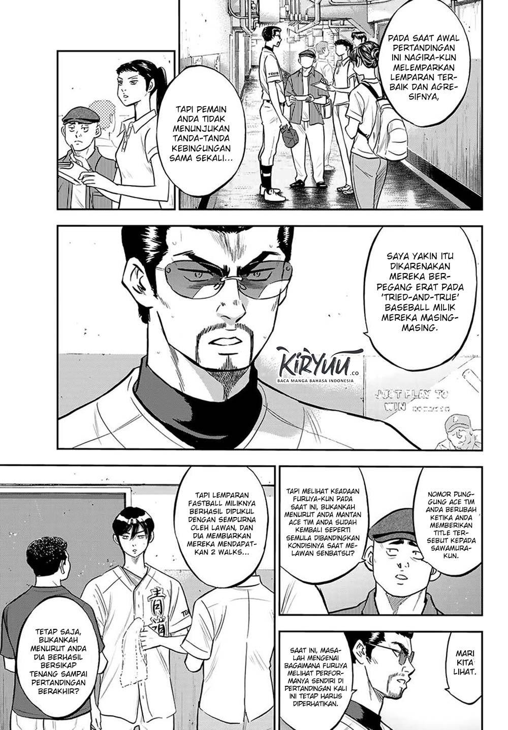 Diamond no Ace Act 2 — Chapter 217, halaman 9