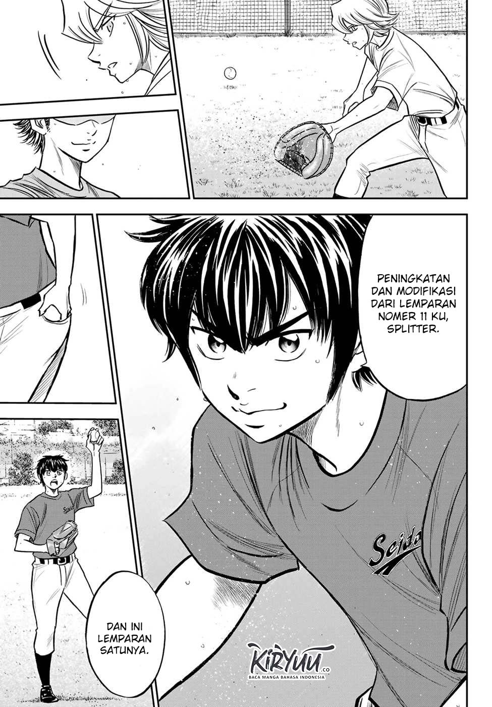 Diamond no Ace Act 2 — Chapter 220, halaman 14