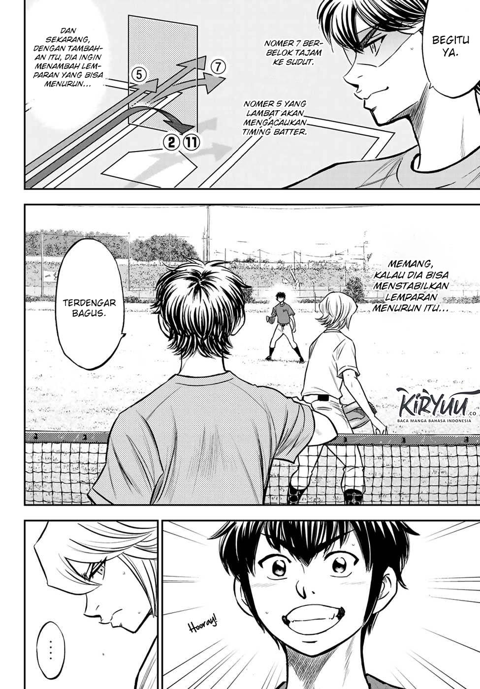 Diamond no Ace Act 2 — Chapter 220, halaman 17