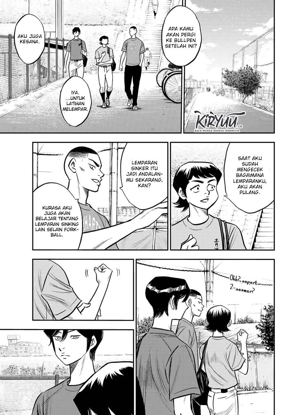Diamond no Ace Act 2 — Chapter 221, halaman 14