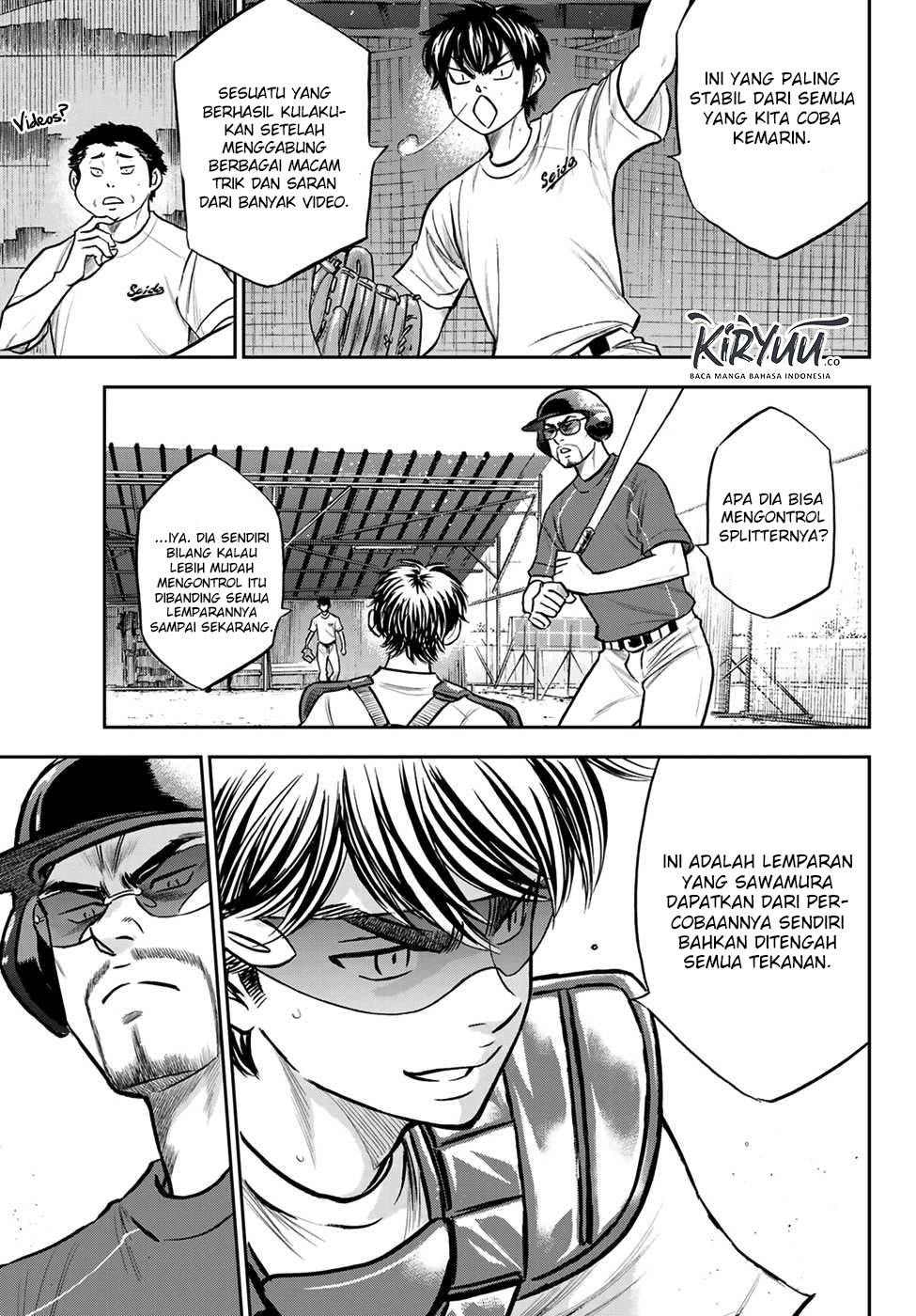 Diamond no Ace Act 2 — Chapter 221, halaman 18