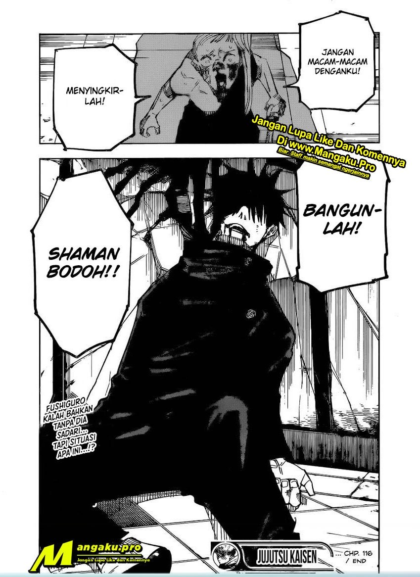 Jujutsu Kaisen — Chapter 116, halaman 17