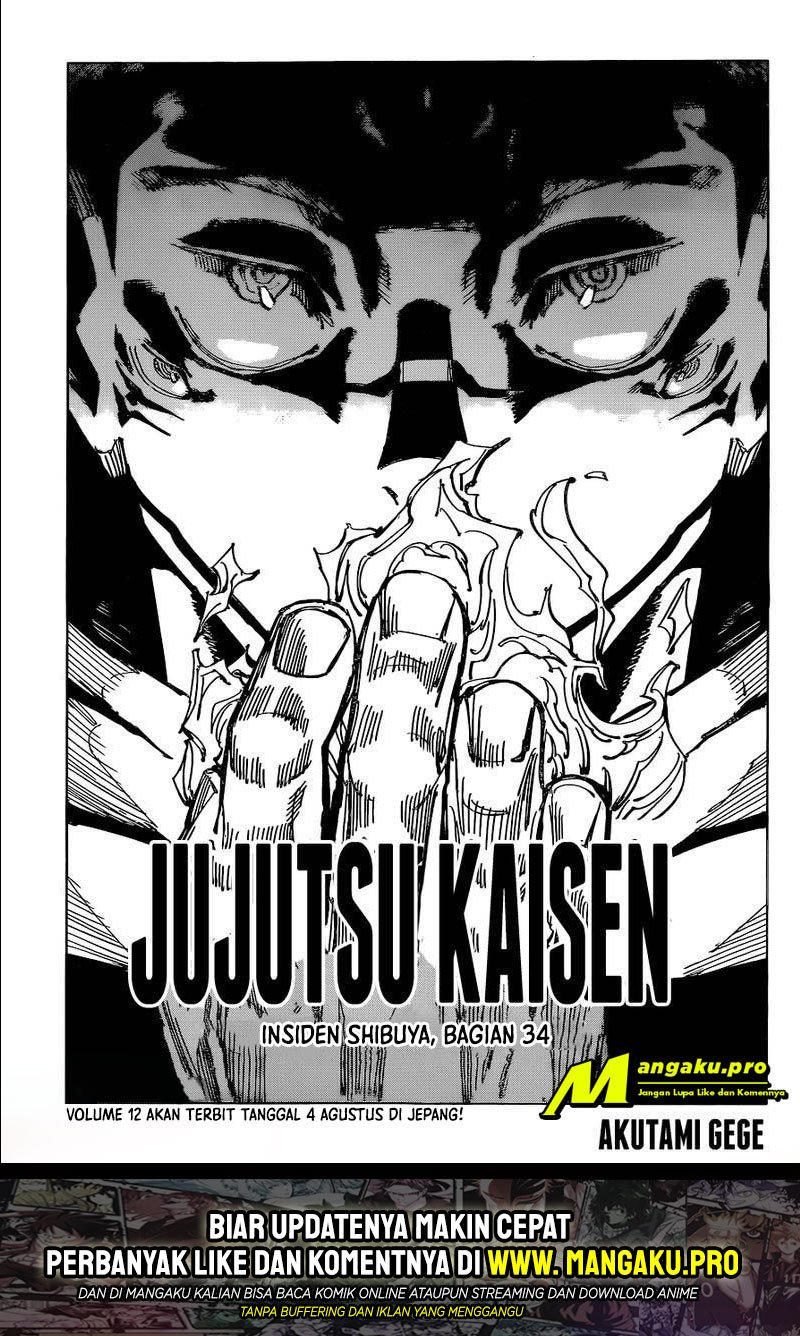 Jujutsu Kaisen — Chapter 116, halaman 2