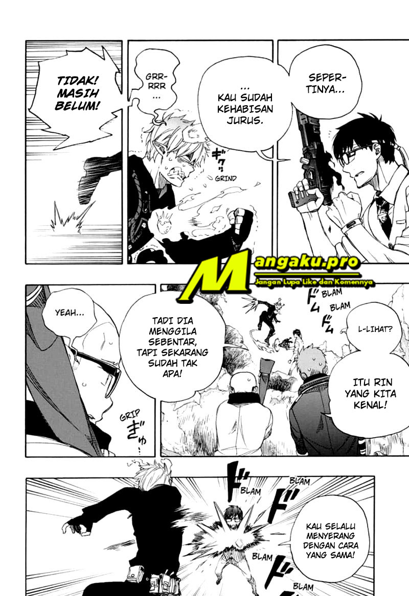 Ao no Exorcist — Chapter 123, halaman 17