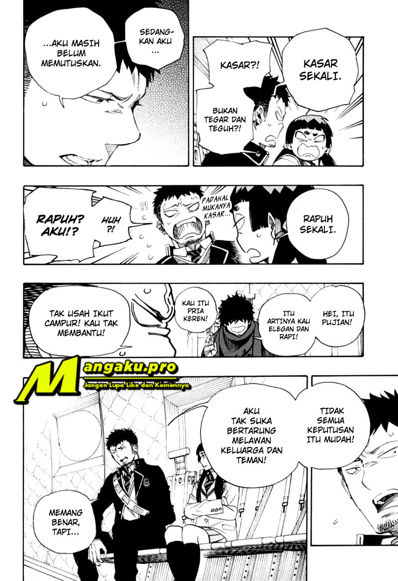 Ao no Exorcist — Chapter 123, halaman 7