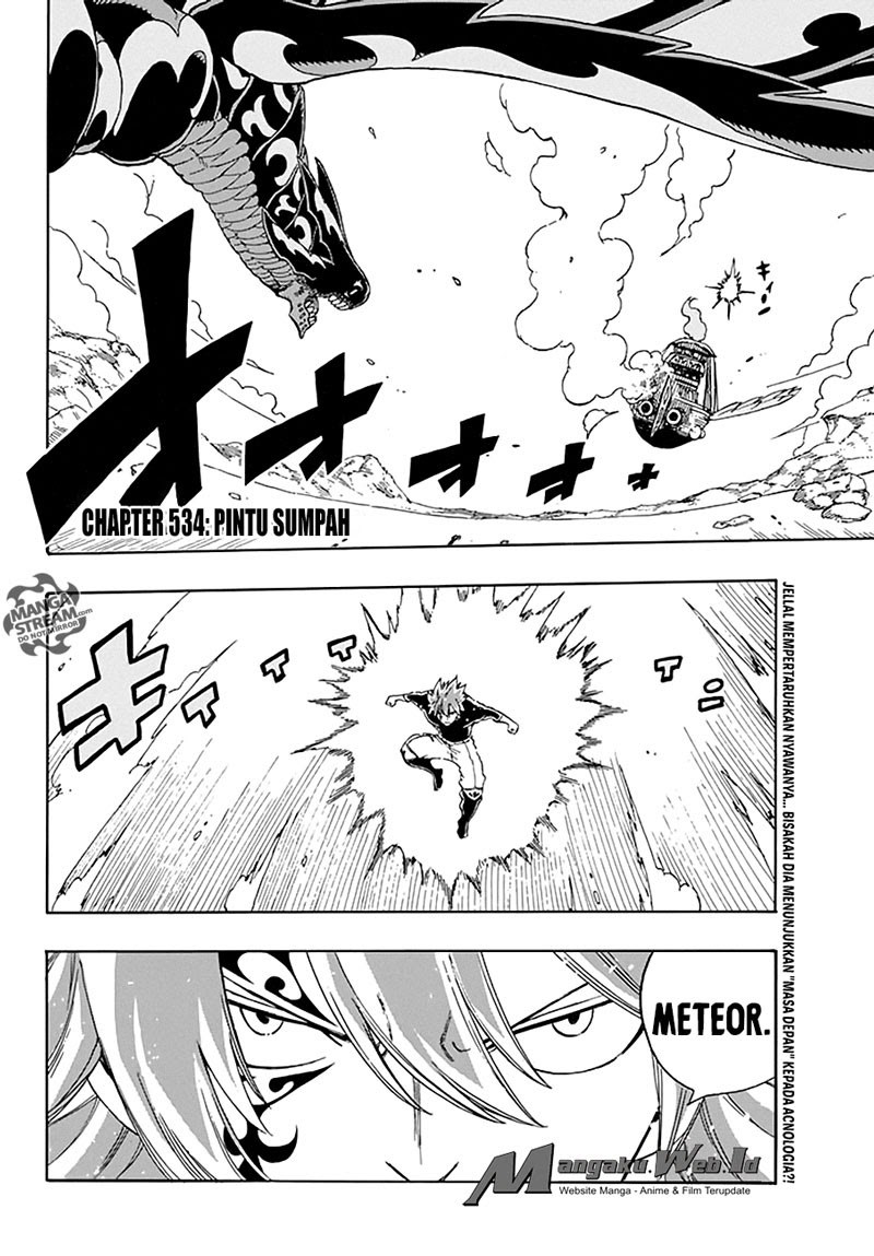 Fairy Tail — Chapter 534, halaman 3
